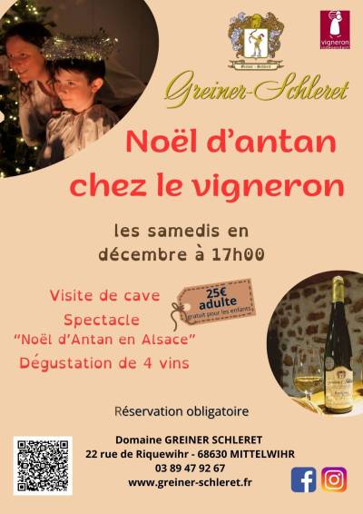 FLYER ORGANIQUE RESTAURANT BLEU ORANGE 1 | Greiner Schleret Noël d’antan chez le vigneron Illzach 4